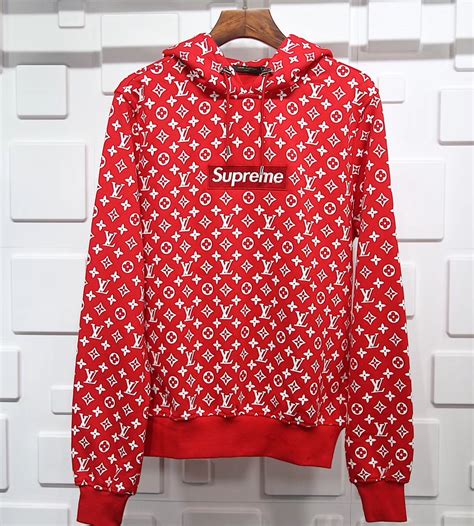 louis vuitton hoodie supreme|louis vuitton pullover supreme.